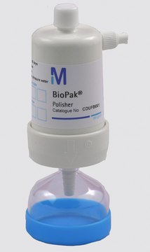 Biopak&#174; Polisher Ultrafilter for the production of pyrogen-, nuclease-, and bacteria-free water