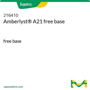 Amberlyst&#174; A21 free base free base