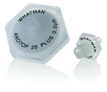 Whatman&#174; Anotop&#174; IC and LC syringe filter Anotop 10 IC Syringe Filter, pore size 0.2&#160;&#956;m, polypropylene housing