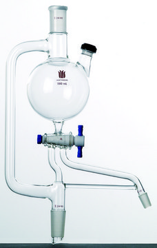 Synthware&#8482; solvent still head 500 mL, top joint: ST/NS 24/40, bottom joint: ST/NS 24/40