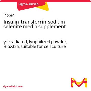 胰岛素-转铁蛋白-亚硒酸钠培养基添加剂 &#947;-irradiated, lyophilized powder, BioXtra, suitable for cell culture