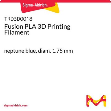 Fusion PLA 3D Printing Filament neptune blue, diam. 1.75&#160;mm