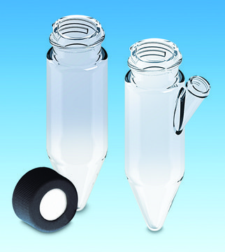 Conical reaction vial capacity 8&#160;mL