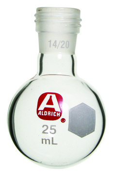 Round-bottom flask for Aldrich&#174; student glass kit for Z166898, capacity 25&#160;mL