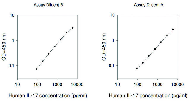 人类 IL-17 ELISA 试剂盒 for serum, plasma, cell culture supernatant and urine