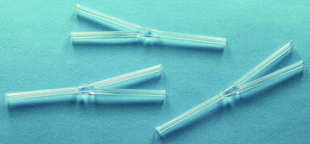 "Y" GlasSeal&#8482; Connector, Fused Silica pkg of 3&#160;ea