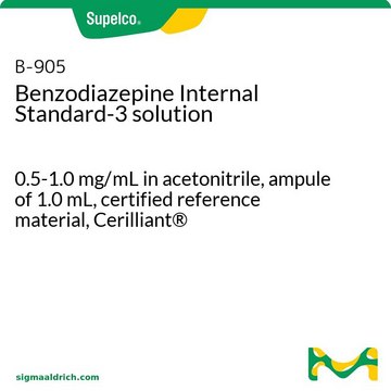 Benzodiazepine Internal Standard-3 solution 0.5-1.0&#160;mg/mL in acetonitrile, ampule of 1.0&#160;mL, certified reference material, Cerilliant&#174;