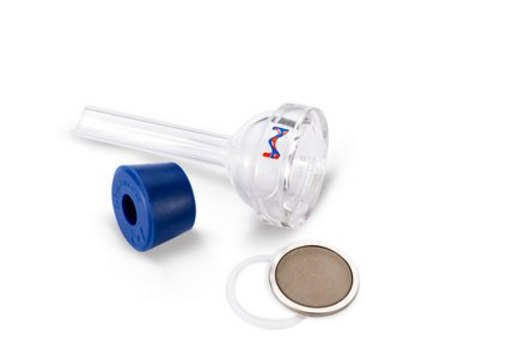 Millipore Glass Base and Stopper for Vacuum Filtration 47 mm, For use with stainless steel screen support, Screen provided