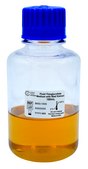 Fluid Thioglycollate Medium (FTM) Beef extract 0.5 %, bottle capacity 300 mL, suitable for sterility testing, bottle filling volume 150 mL, closure type, White screw cap with septum and protector, pack of 12 bottles