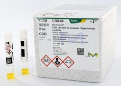 COD Cell Test for seawater / high chloride contents photometric, 5.0-60.0 mg/L (COD), Spectroquant®
