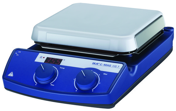 IKA&#174; C-MAG HS hotplate stirrers C-MAG HS4, AC/DC input 230 V AC, Schuko plug, platform size 120&#160;mm × 120&#160;mm