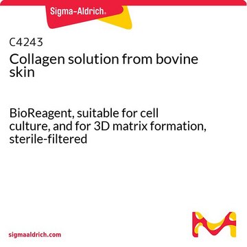 Collagen solution from bovine skin Type I, 2.9-3.2&#160;mg/mL, suitable for cell culture, sterile-filtered