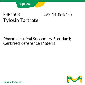 Tylosin Tartrate Pharmaceutical Secondary Standard; Certified Reference Material