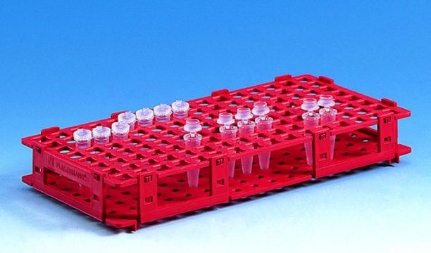 BRAND&#174; microcentrifuge tube racks, PP blue