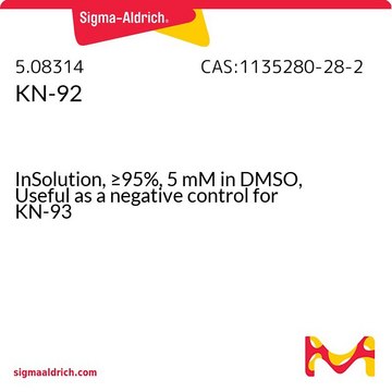 KN-92 InSolution, &#8805;95%, 5 mM in DMSO, Useful as a negative control for KN-93