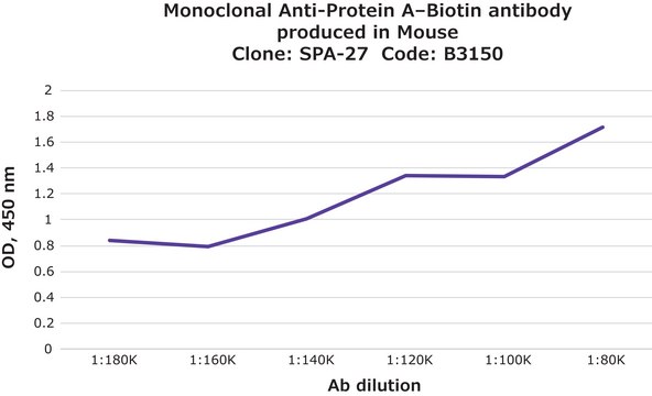 单克隆抗-蛋白A clone SPA-27, purified immunoglobulin, buffered aqueous solution