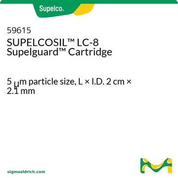 SUPELCOSIL&#8482; LC-8 Supelguard 柱芯 5&#160;&#956;m particle size, L × I.D. 2&#160;cm × 2.1&#160;mm