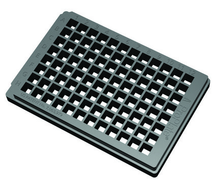 Grace Bio-Labs ProPlate MP&#8482; microtiter plate superstructure size 96&#160;wells, black polystyrene, adhesive