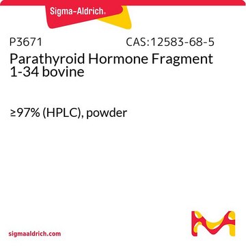 Parathyroid Hormone Fragment 1-34 bovine &#8805;97% (HPLC), powder