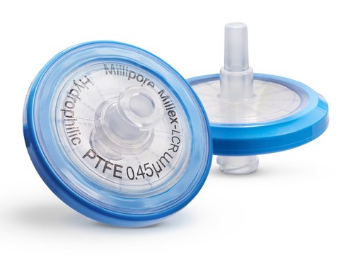 Millex&#174;亲水PTFE针式过滤器 pore size 0.45&#160;&#956;m, diam. 33&#160;mm, non-sterile