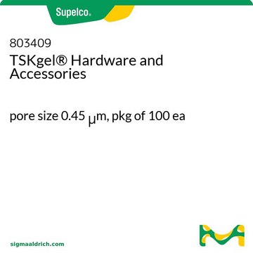 TSKgel&#174; Hardware and Accessories pore size 0.45&#160;&#956;m, pkg of 100&#160;ea