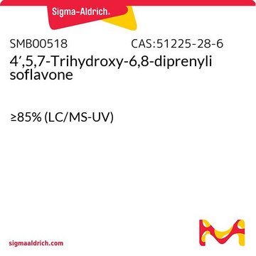 4&#8242;,5,7-Trihydroxy-6,8-diprenylisoflavone &#8805;85% (LC/MS-UV)