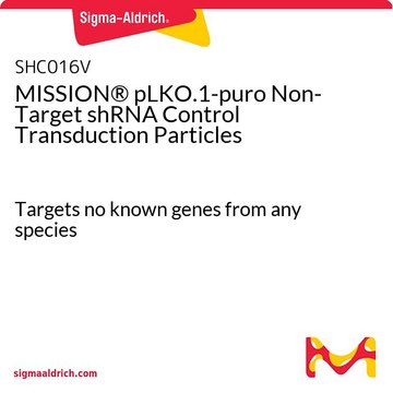 MISSION&#174; pLKO.1-puro Non-Target shRNA Control Transduction Particles Targets no known genes from any species