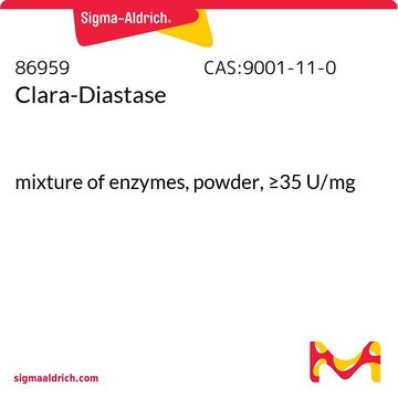 Clara 淀粉酶 mixture of enzymes, powder, &#8805;35&#160;U/mg