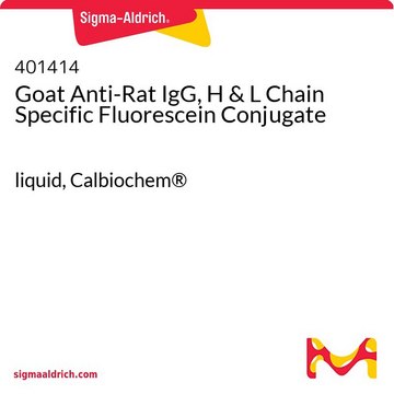 Goat Anti-Rat IgG, H &amp; L Chain Specific Fluorescein Conjugate liquid, Calbiochem&#174;