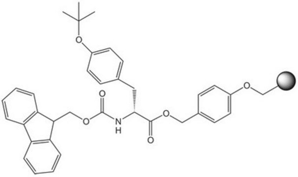 Fmoc-D-Tyr(tBu)-Wang resin (100-200 mesh) Novabiochem&#174;