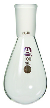 Aldrich&#174; evaporating flask, pear-shaped capacity 100&#160;mL, joint: ST/NS 29/32, non-coated, heavy wall