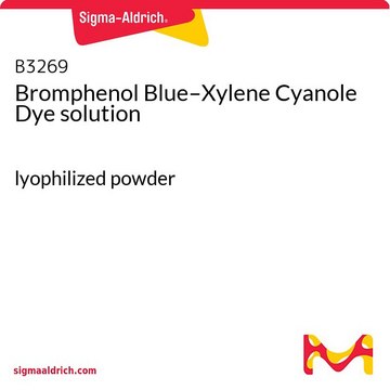 Bromphenol Blue–Xylene Cyanole Dye solution lyophilized powder