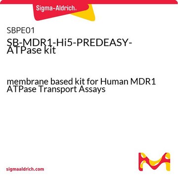 SB-MDR1-Hi5-PREDEASY-ATPase kit membrane based kit for Human MDR1 ATPase Transport Assays