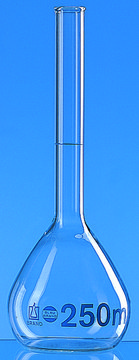 BRAND&#174; BLAUBRAND&#174; volumetric flask volume 25&#160;mL, accuracy: 0.04&#160;mL