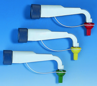 BRAND® discharge tube for Dispensette® with integrated valve, fine tip, for 0.5, 1, 2, 5 &amp; 10 mL Dispensette III
