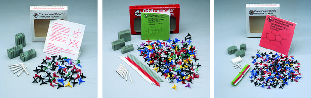 Cochranes molecular models lattices, minit, classroom set with 5 texts