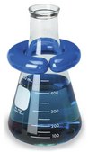 Vinyl-Coated Lead Ring ("C" shape) fits beaker size, 125 to 500 mL, blue