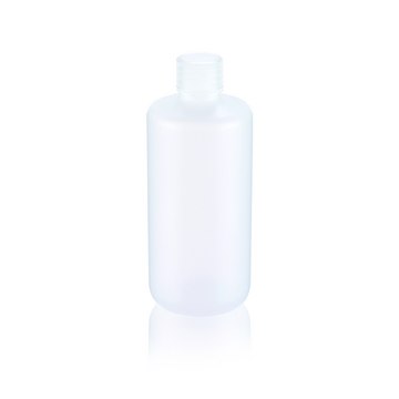 Wheaton&#174; Leak Resistant Bottle capacity 250&#160;mL, low-density polyethylene bottle, natural bottle, narrow-mouth bottle, bottle diam. × H 61&#160;mm × 129&#160;mm, 24-410