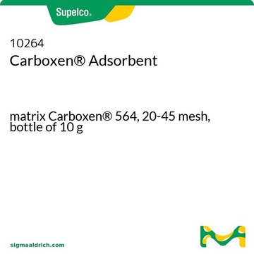 Carbopack&#174;吸附剂 matrix Carboxen&#174; 564, 20-45&#160;mesh, bottle of 10&#160;g