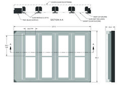 Grace Bio-Labs ProPlate® microarray system tray set size 2 wells, with Delrin® snap clips