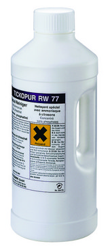 Bandelin TICKOPUR RW 77 cleaning concentrate special cleaner with ammonia