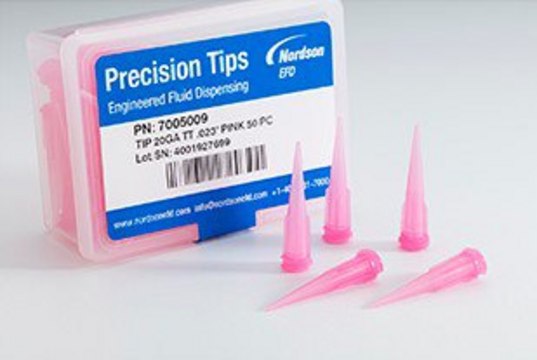 Tapered dispensing tips 20G, 0.50&#8243;, 50/box