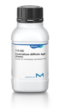 Clostridium difficile Agar (Base) suitable for microbiology, NutriSelect&#174; Plus