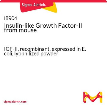 Insulin-like Growth Factor-II from mouse IGF-II, recombinant, expressed in E. coli, lyophilized powder