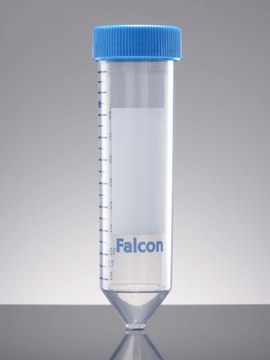 Corning&#174; Falcon&#174; Centrifuge Tubes capacity 50&#160;mL, conical polypropylene, cap, screw, bagged, sterile