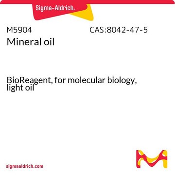 矿物油 BioReagent, for molecular biology, light oil