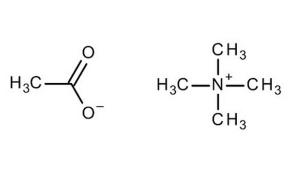 Tetramethylammonium acetate (50% solution in water) for synthesis