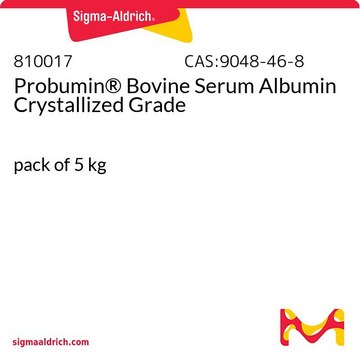 Probumin&#174; Bovine Serum Albumin Crystallized Grade pack of 5&#160;kg