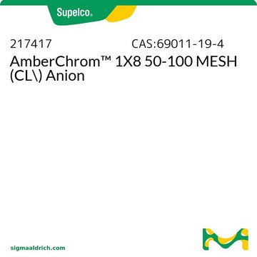 AmberChrom&#8482; 1X8 50-100 MESH (CL-) Anion