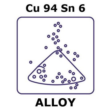 磷青铜 powder, Cu 94%/Sn 6%, max. particle size 150 micron, weight 100&#160;g, condition alloy pre-cursor